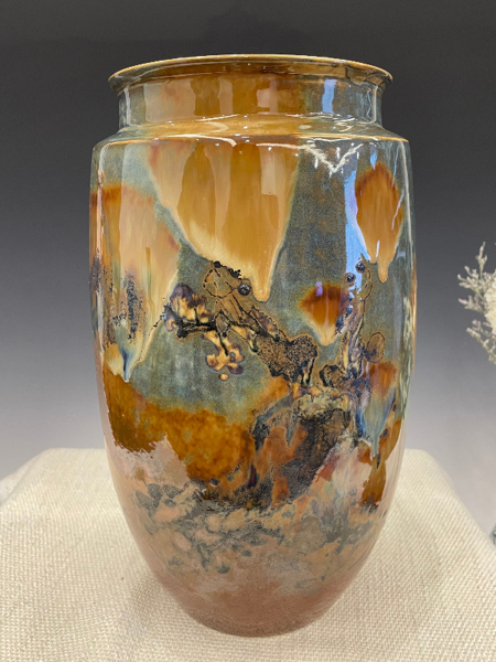 High temperature colored glaze bottle（Firewood burning）